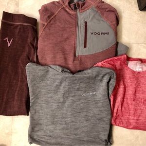 PRICE FIRM 4pc Bundle Voormi Thermal Hoodie Tee Baselayer Bottoms